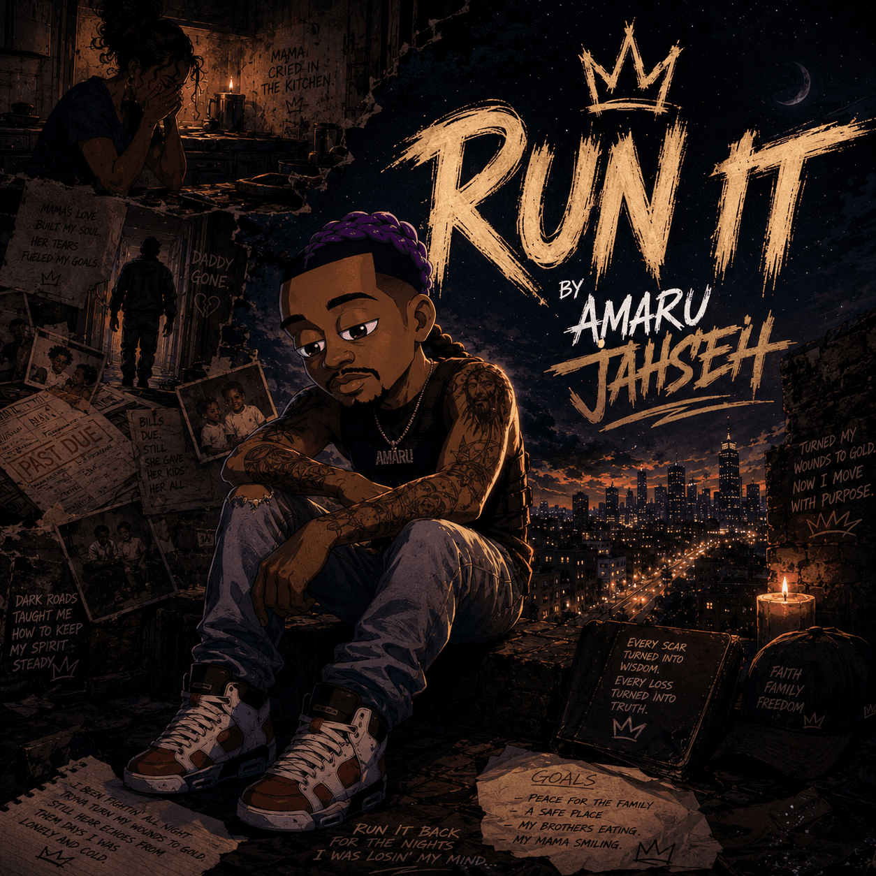 Cover for Run It ( mixed And Master)